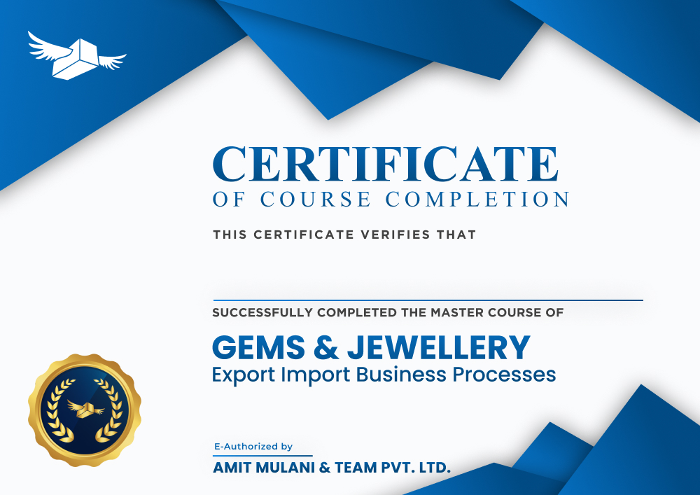 Amit Mulani and Team Course Certificate