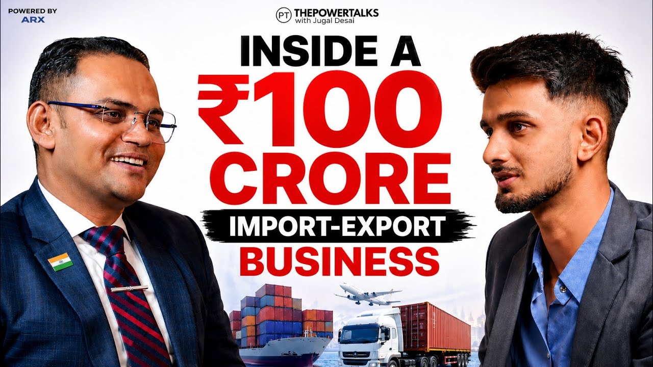  Amit Mulani on Export Business, AI, Global Trade, ₹1 Lakh Startup & Success